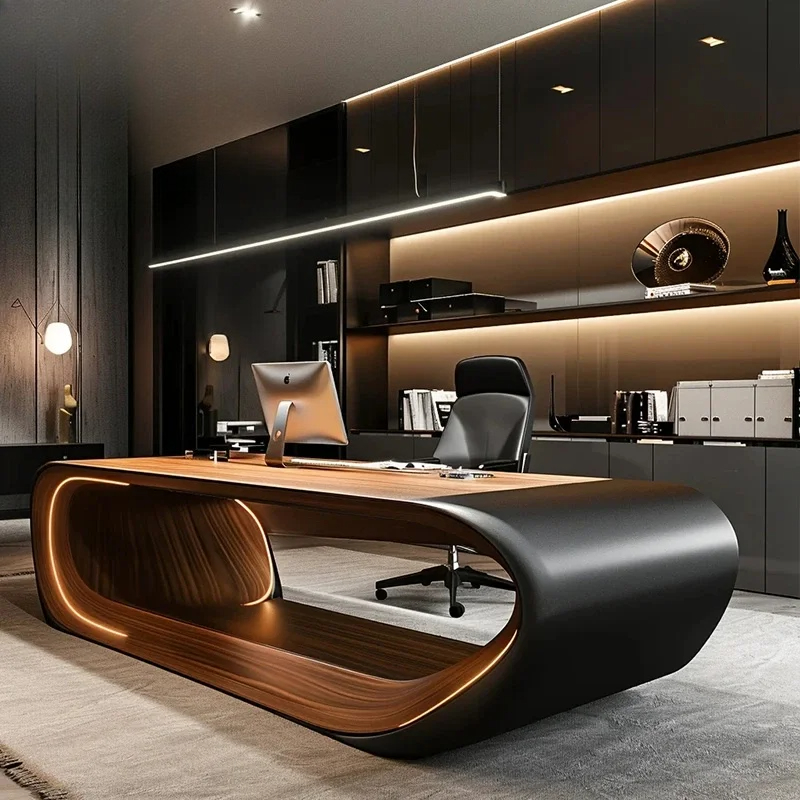 New Chinese Wooden Modern Simp - Home Office L Shaped Desk review and price