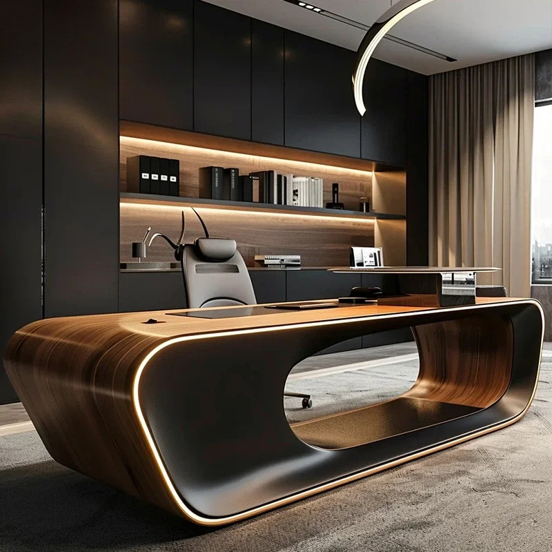 New Chinese Wooden Modern Simp - Home Office L Shaped Desk review and price
