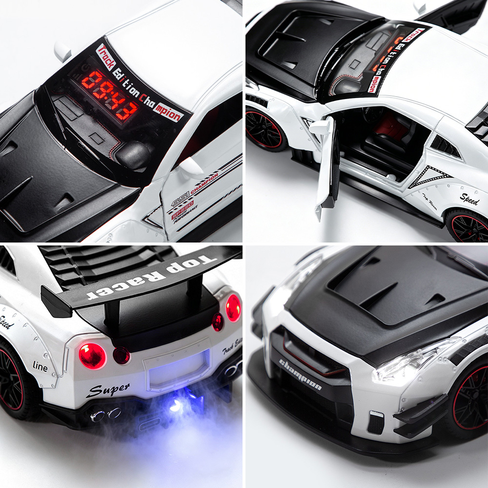 1PCS Rechargeable Hypercar Mod - Led Desk Clock review and price