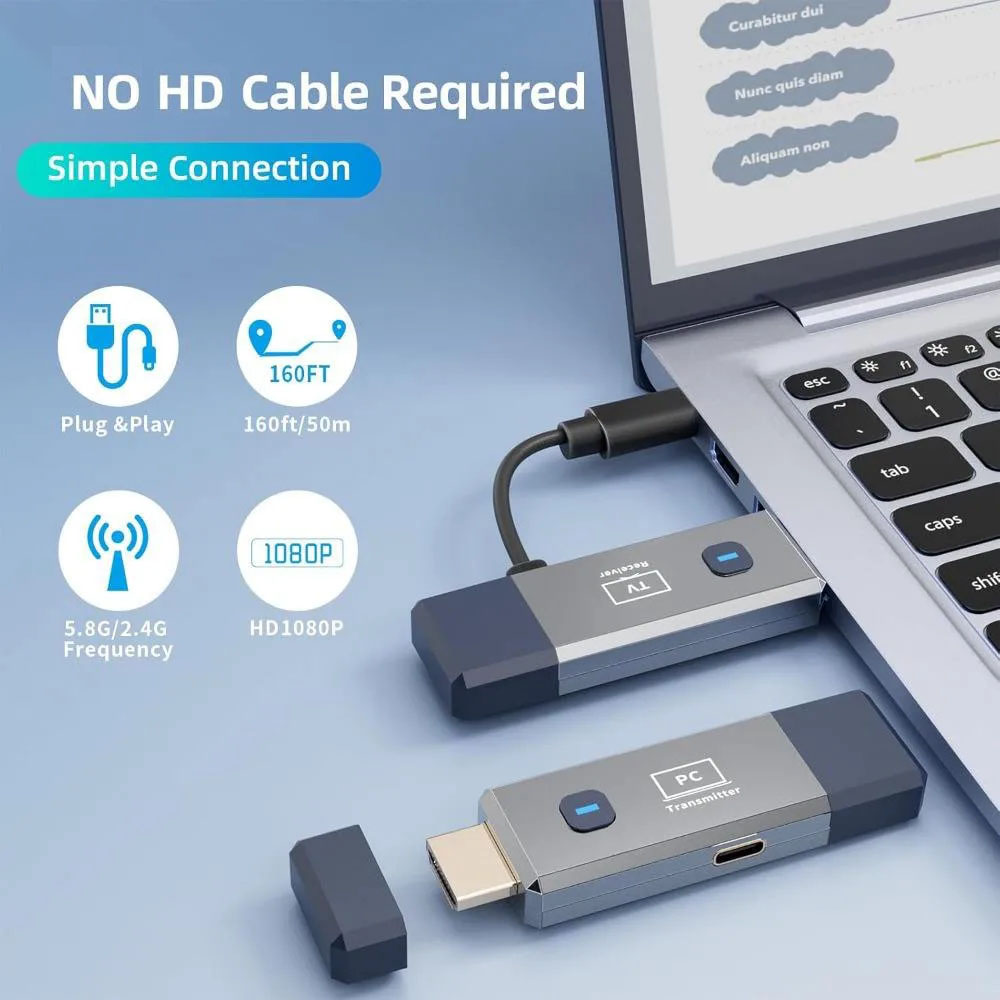 50M Long Range 1080P Wireless  - Home Office Pc review and price