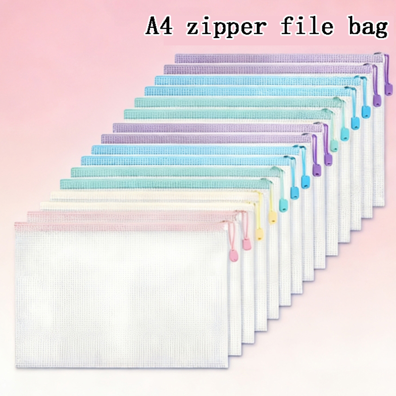 Macaron Colored Waterproof A4  - Home Office Travel Document review and price