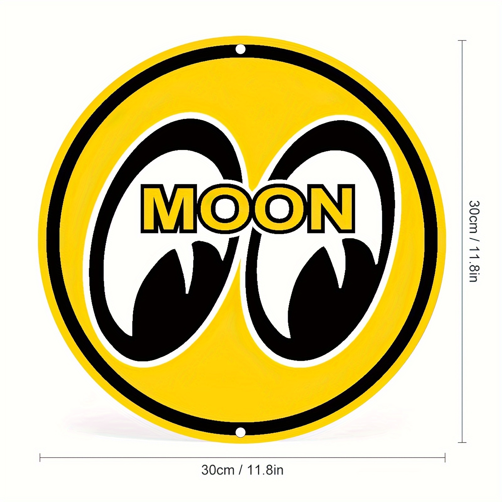 Vintage-Style Round Metal Sign - Home Office Gear review and price