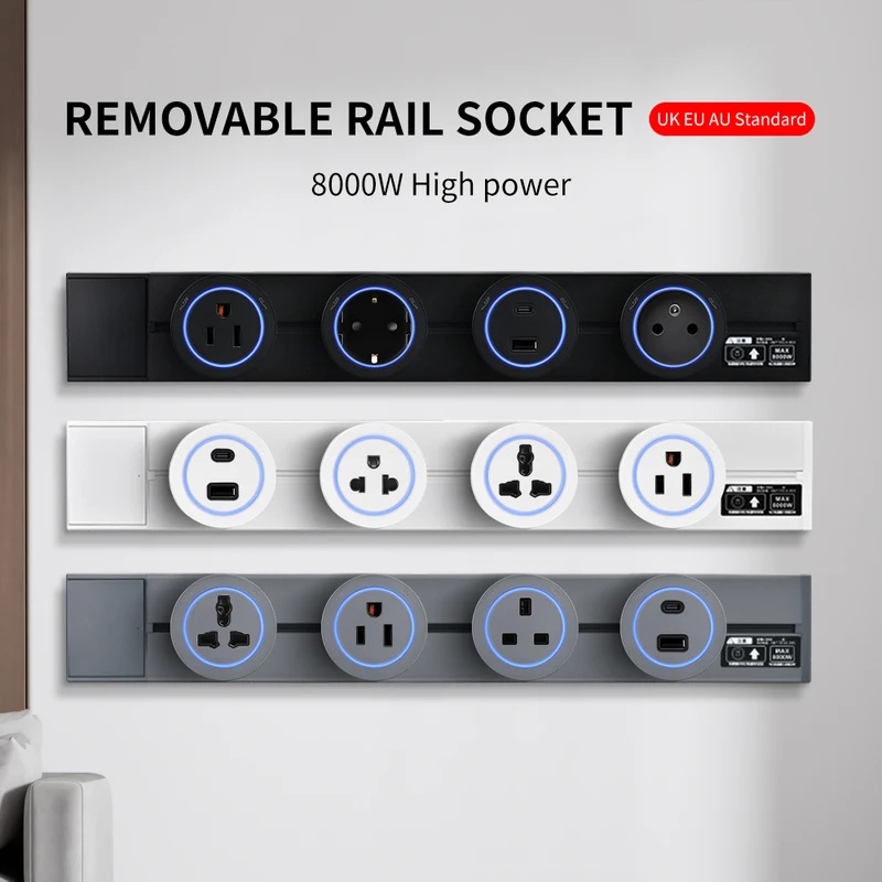 White Black Wall Power Track S - Home Office Of Uk review and price