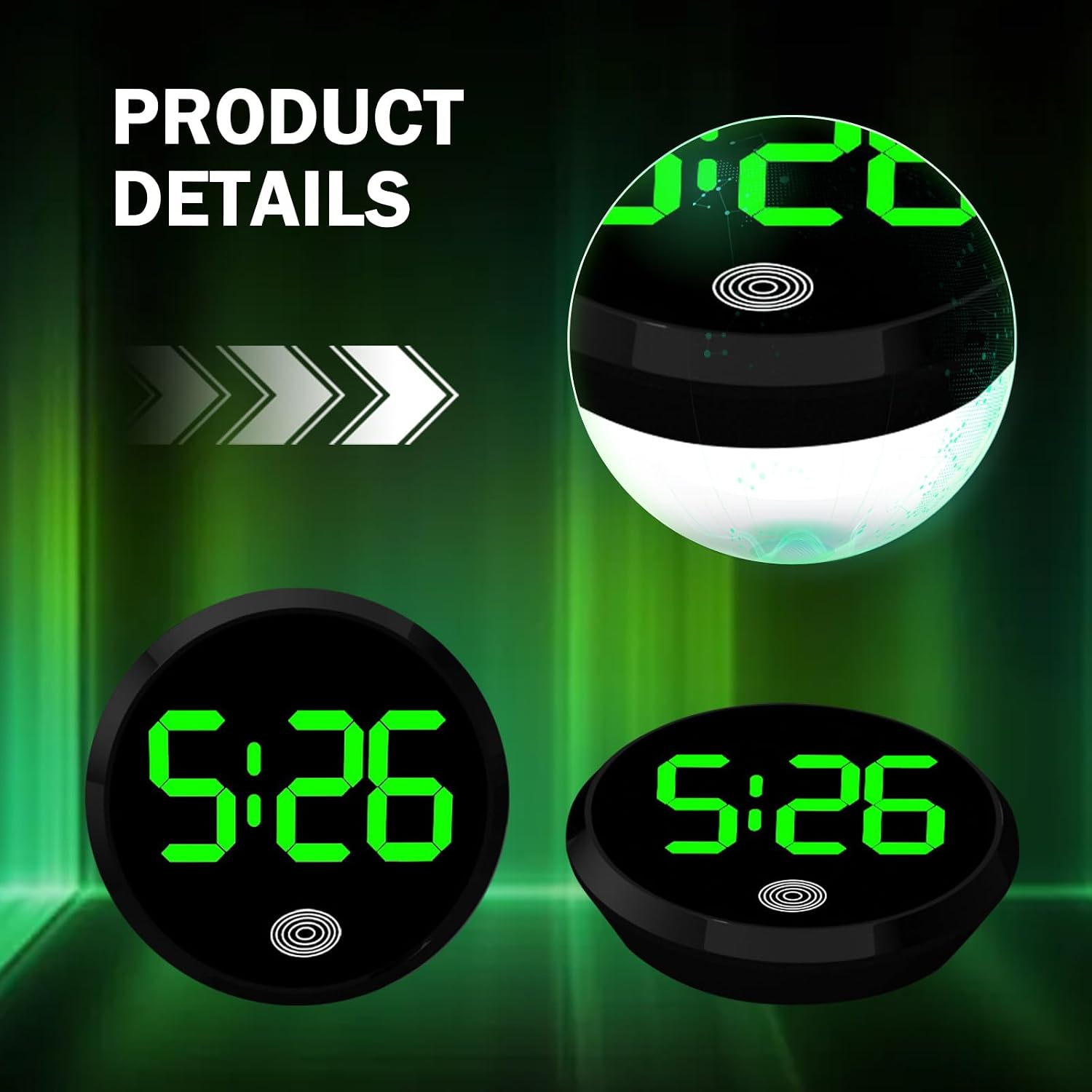 Universal Car Dashboard Digita - Led Desk Clock review and price