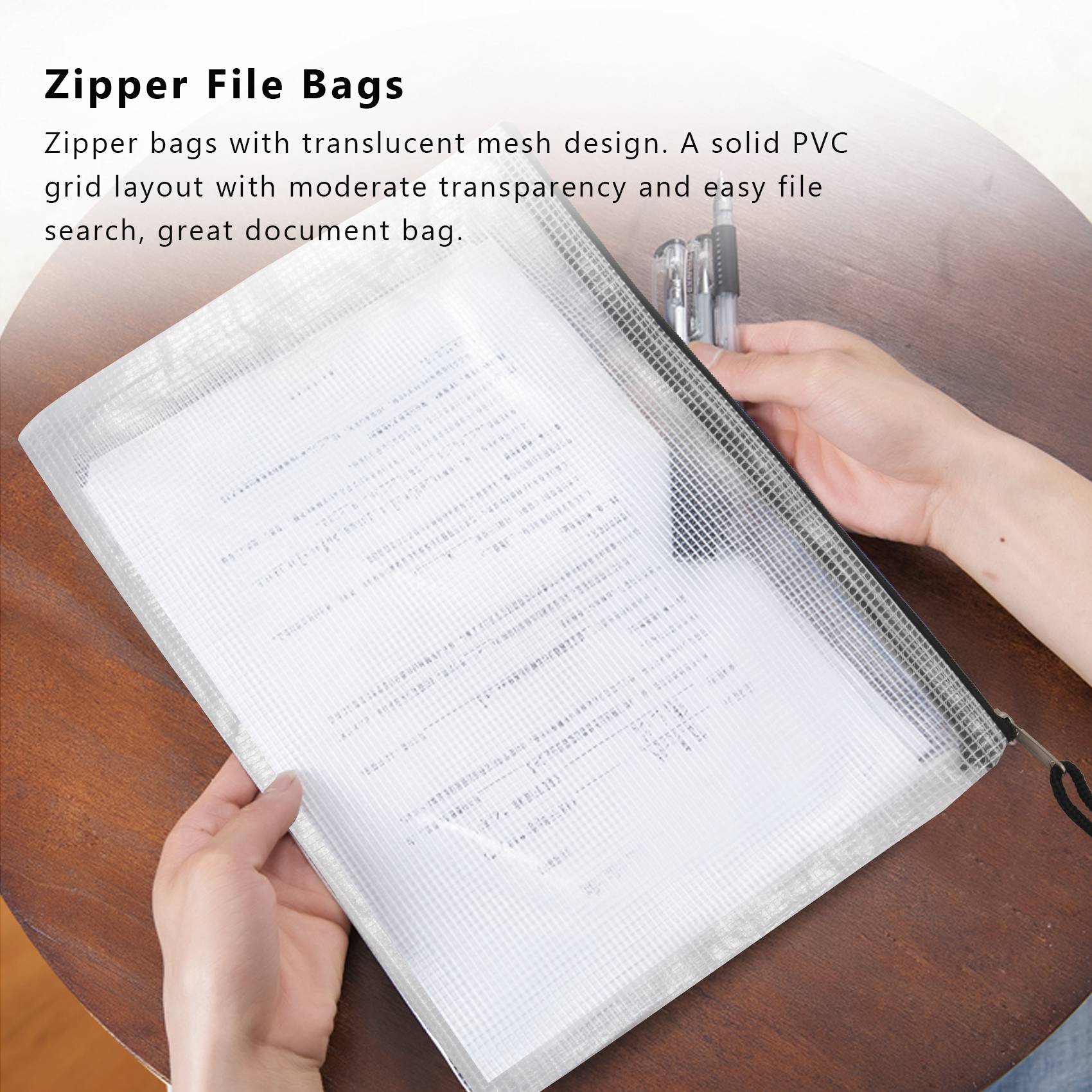 20Pcs B5 Zipper Document Pouch - Home Office Travel Document review and price