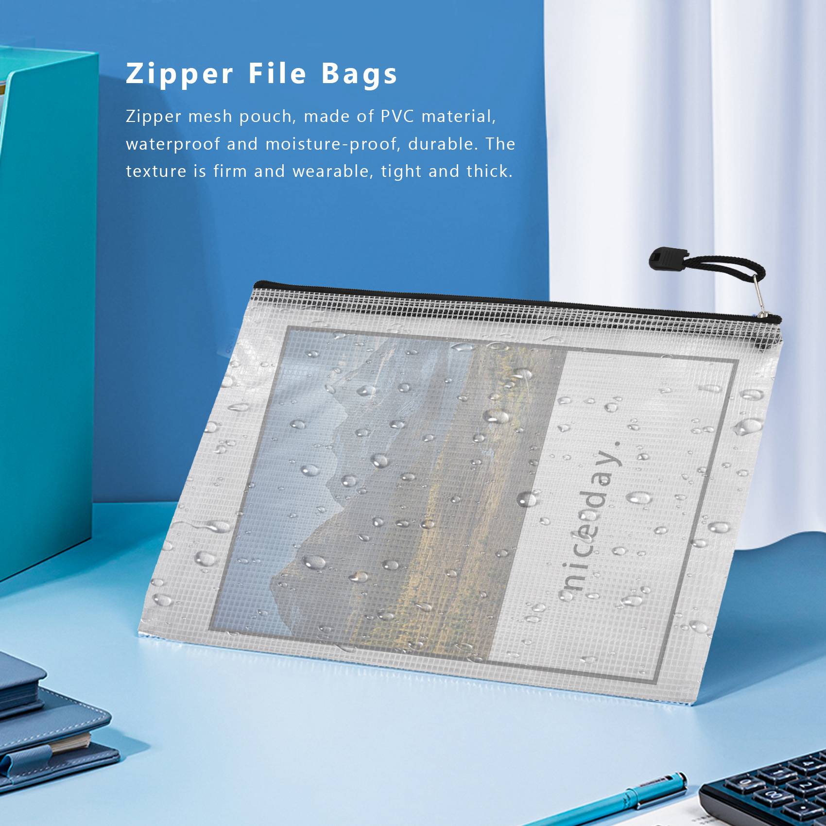 20Pcs B5 Zipper Document Pouch - Home Office Travel Document review and price